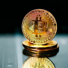 Best buy BITCOIN Gold Plated Physical Commemorative Collector Gift Issue Coin