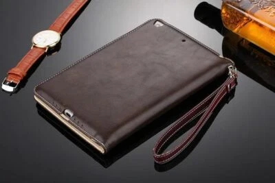 For iPad 6th 5th 4th 3rd 2nd Gen Air Pro Leather Smart Flip Wallet Case Cover US - Image 1 of 4