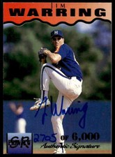 1996 Signature Rookies Preview 36 Jim Waring Autograph Astros Auto