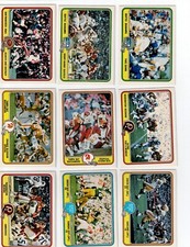 1981 FLEER TEAM ACTION Complete Your Set 