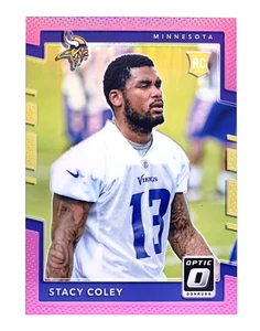 2017 Donruss Optic Pink #127 Stacy Coley Minnesota Vikings - Bild 1 von 2