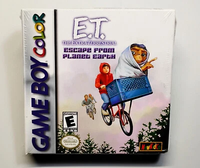 ET Extra Terrestrial Escape from Planet Earth Nintendo Game Boy Color Sealed New - Image 1 of 4