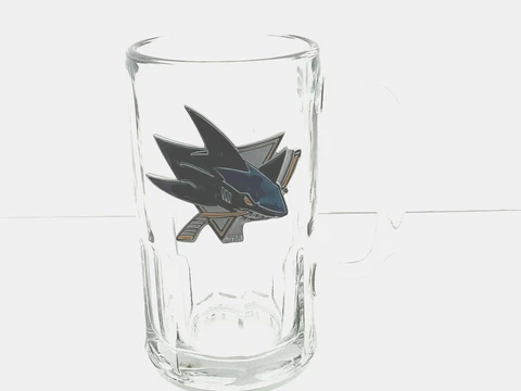 San Jose Sharks 32 Oz Macho Mug With Handle Cover
