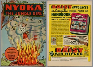 NYOKA THE JUNGLE GIRL #20 1948 FLEXIBLE LIMPIO Y BRILLANTE EN MUY BUEN ESTADO - Imagen 1 de 1