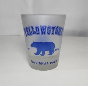 Yellowstone National Park Shot Glass Souvenir - Picture 1 of 4