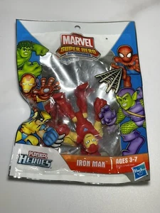 Playskool Iron Man Marvel Super Hero Adventures Figure Hasbro Sealed New - Picture 1 of 2