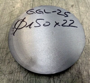 Grauguss Strangguss ca 150x22 mm Ronde GGL-25 Rund Futterflansch - Bild 1 von 1