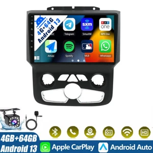 64GB Android 13 Car Stereo Radio Carplay For Dodge RAM 1500 2500 3500 2013-2018 - Picture 1 of 22