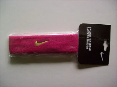Sweatbands Nike Headband Swoosh feminino tênis esportivo basquete - Imagem 1 de 2
