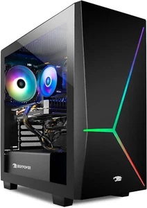 ARGB Gaming Desktop Computer i7 up to 32GB RAM 1TB SSD 4TB HDD RTX4060 WIN11 - Picture 1 of 11