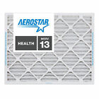 Aerostar 19 7/8 x 21 1/2 x 1 MERV 13 Furnace Air Filter, 6 Pack