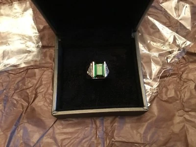 Bague 14 carats tourmaline - Photo 1/4