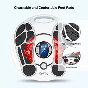 TENS Nerve Pain Relief Foot Massager, Deep Kneading Relaxes Feet & Lumbar Area - Picture 1 of 14
