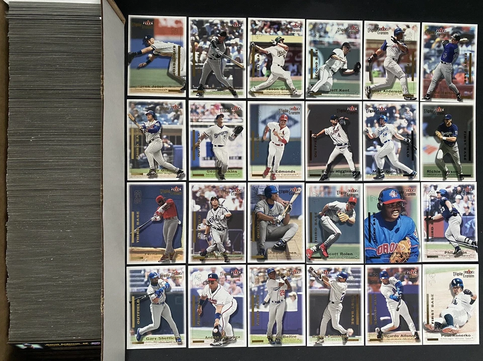 2001 Fleer Triple Crown - Baseball Cards - #1-150 - Complete Your Set - You Pick - Image 1 of 1