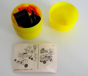 KINDER COMPONIBILI VINTAGE 1980 CICLISTA (2A) 1 CARTINA - Picture 1 of 4