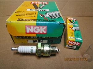 NGK SPARK PLUG BP6H V-GROOVED PORSCHE MG TRIUMPH ROVER MERCEDES X 1 - Picture 1 of 1