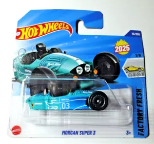 Hot Wheels - Morgan Super 3 - three-wheeled roadster - Factory Fresh - HYW13 - Bild 1 von 2