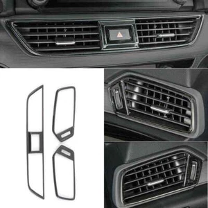For Honda Accord 10th 2018-2022 Black Steel Console L&R Air Outlet Vent Trim new - Picture 1 of 6
