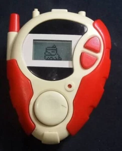 Digimon D3 Red Yolei Digivice Bandai 2000 Toei V-Pet Vintage - Foto 1 di 2