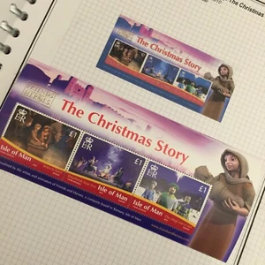 Isle of Man MINT Stamps 2010 Friends Heroes Christmas Story SG MS1624 Minisheet - Picture 1 of 4