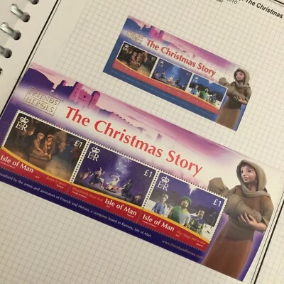 Isle of Man MINT Stamps 2010 Friends Heroes Christmas Story SG MS1624 Minisheet - Image 1 of 4