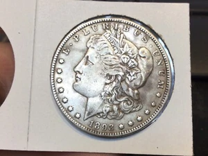 1893 Morgan Dollar in extra fine - Picture 1 of 2