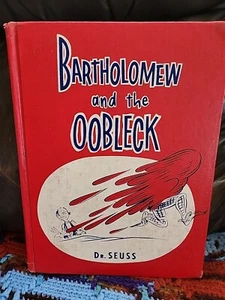Dr.Suess Rare Vintage Hardcover Big Book "BARTHOLOMEW AND THE OOBLECK" 1949 - Picture 1 of 14