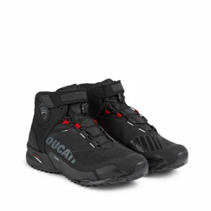 DUCATI Alpinestars CITY halbhoher Stiefel Schuhe Turnschuhe Shoes schwarz NEU - Picture 1 of 2