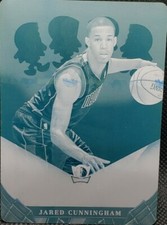 JARED CUNNINGHAM 2012-13 Panini Preferred Crown Royale PRINTING PLATE 1/1 One of