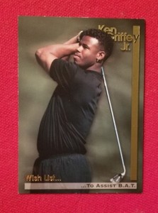 1995 Megacards Ken Griffey Jr. Wish List #8 Assisting B.A.T. FREE SHIPPING