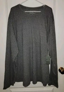NEW W/TAGS Mutual Weave Men's Crew Neck Long Sleeve Pocket T-Shirt Big & Tall - Picture 1 of 7