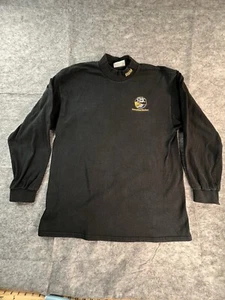 Camicia vintage 2000 Big Sur International Marathon uomo L ricamata finto collo LS - Foto 1 di 12