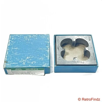 Cachimbo vintage Greenfield 25319 #276 1-1/4" 11-1/2 NPT feito nos EUA - Imagem 1 de 4