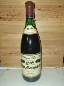 1983 VIÑA ARDANZA RESERVA. "La Rioja Alta S.A." Un vinazo difícil De encontrar. - Imagen 1 de 9