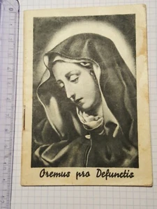 Libretto religioso Oremus pro Defunctis (GT1087) ^ - Picture 1 of 2