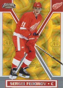 2002-03 Pacific Exclusive Hockey Gold #62 Sergei Fedorov
