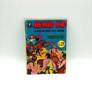 NEMBO KID - La sfida dell'uomo delle caverne" Albi del Falco N.35 1955 Superman  - Picture 1 of 2
