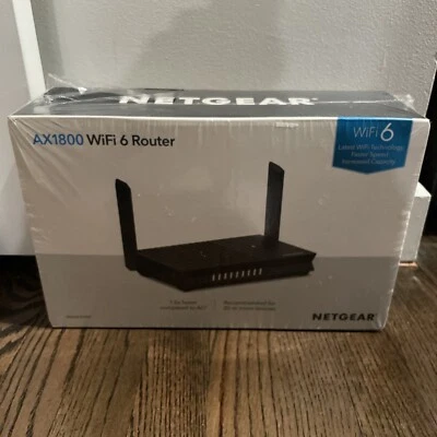 Netgear RAX20 AX1800 WIFI 6 Router - Image 1 of 2