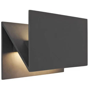 Lámpara de pared LED exterior lámpara exterior antracita Up Down IP54 LEDs 15W 576lm LEDmaxx - Imagen 1 de 2