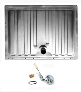 New! 1965 - 1968 Ford Mustang Cougar Gas Fuel Tank w/ Drain Plug & Sending Unit - Picture 1 of 7