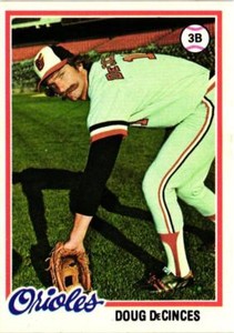 DOUG DeCINCES 1978 Topps #9  FREE SHIP 50% OFF SALE  B1010R2S20P17