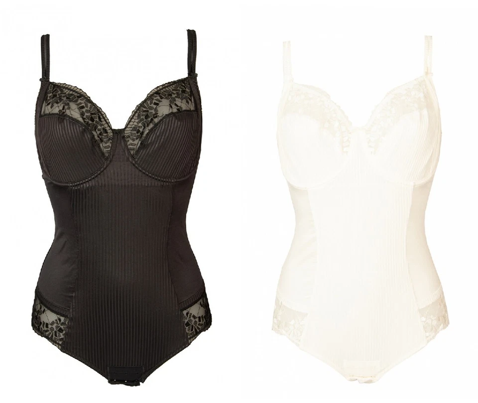 Body donna CHANTELLE contenito con coppa preformata e ferretto  lacci regolabile Foto 1 de 1