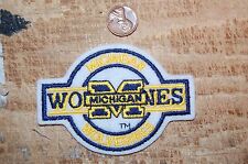 Michigan Wolverines 3 5/8" Banner Logo Patch College