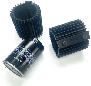 Enfriador de filtro de aceite BMW 323i,325e,325i,528e,525i m20 78-91 (negro) 11421707779 - Imagen 1 de 11