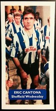 FRANCE - SHEFFIELD WEDNESDAY - ERIC CANTONA - Score UK football trade card 2008