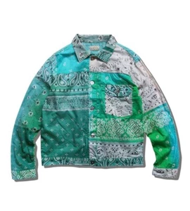 Camicia patchwork Kapital Bandana nuova, taglia L - Foto 1 di 3