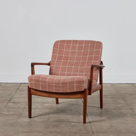 Tove & Edvard Kindt-Larsen "Model 125" Lounge Chair for France & Son 1958 Cover