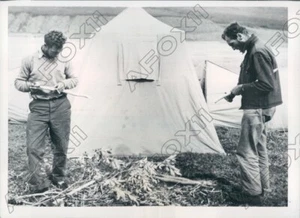 1939 American Geographical Society Walter Wood Yukon Expedition Press Photo - Picture 1 of 2