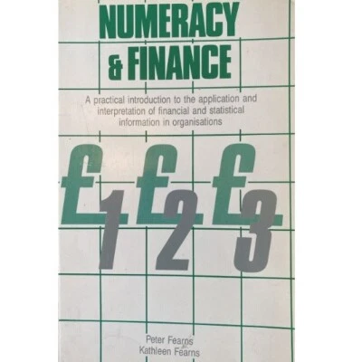 Numeracy and Finance, Fearns & Fearns 1986 PB 1st Business Accounting FREE PP - Image 1 of 4