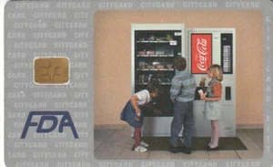 REPUBLICA CHECA. CZ-CITC-012. FDA Automat 300- COCA COLA. 8000ex. 1995-03. (216) - Bild 1 von 2